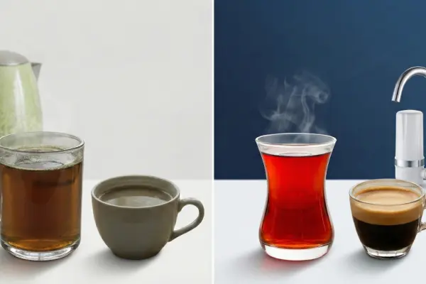 Kahve ve Çay Tutkunları Buraya: Lezzetin Sırrı Çekirdekte Değil, Suyunuzda!